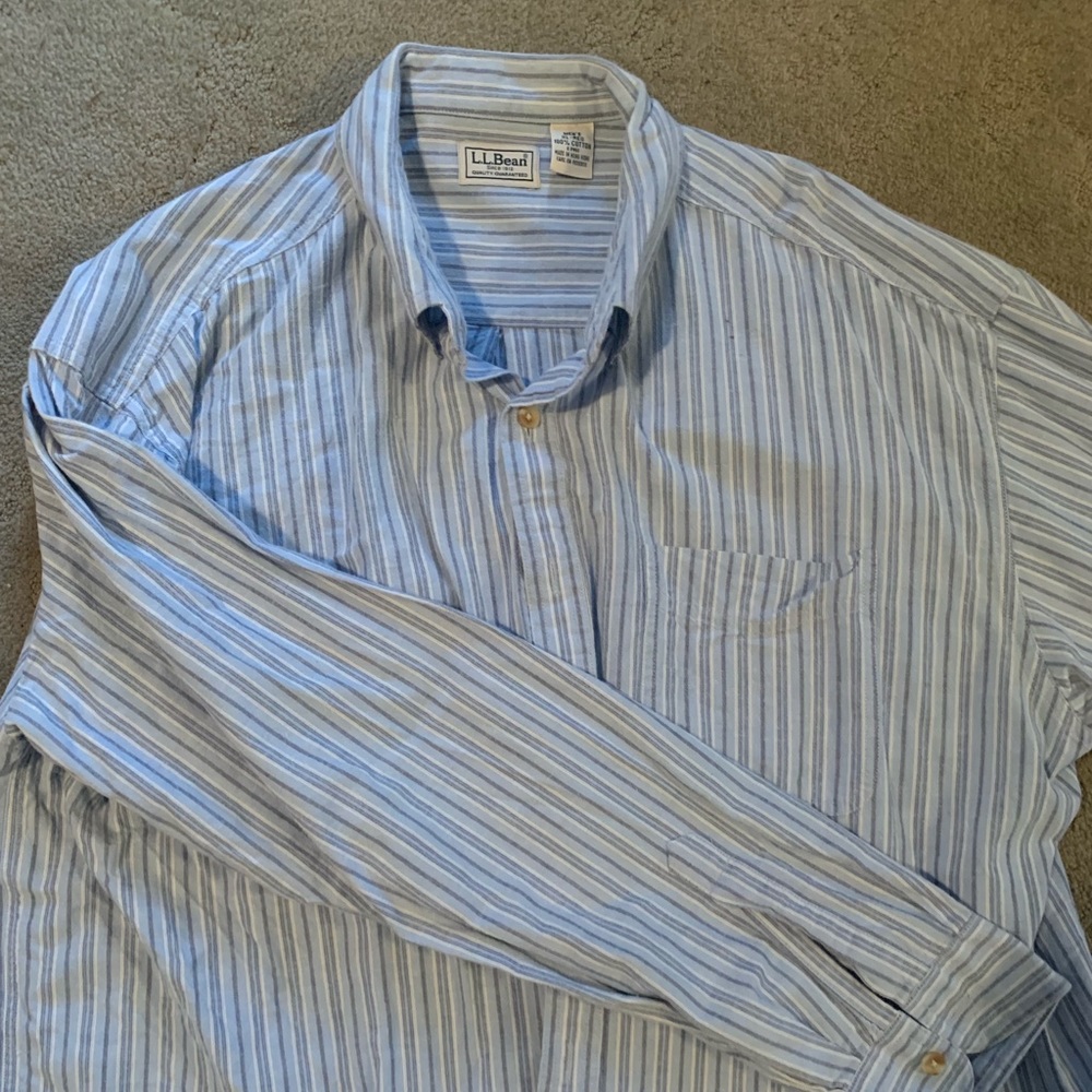 XL LL Bean Button Down